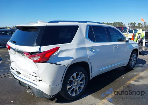 2021 Chevrolet Traverse Fwd Premier из США, поврежденный, VIN 1GNERKKW1MJ123693